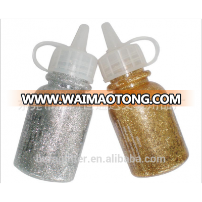 BL Bulk wholesale crafts sparkling glitter glue 30ml for decoration